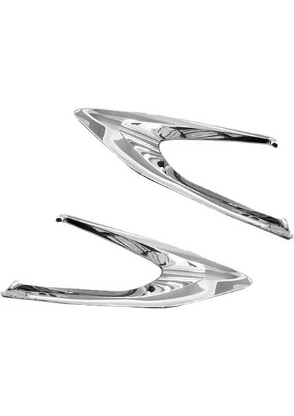 Toyota Yaris Cross Vıtz 2018 2019 Için Araç Arka Sis Lambası Abajuru Dekoratif Sis Lambası Çerçevesi Sticker Aksesuarları (Yurt Dışından)