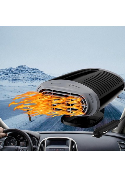 Araç Isıtıcı 12V 150W Taşınabilir Araç Isıtıcı, 2'si 1 Arada Araç Isıtma ve Soğutma Fanı, Araç Ön Camı Buz Çözücü ve Buğu Giderici (Yurt Dışından) modelleri