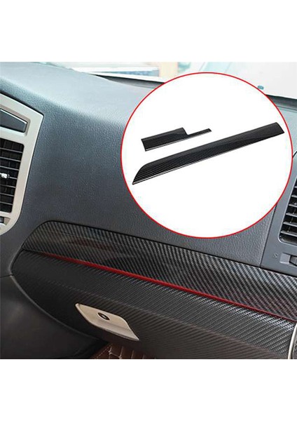 Mitsubishi Pajero 2008-2020 Için Karbon Fiber Gösterge Paneli Orta Kontrol Paneli Dekoratif Kaplaması (Yurt Dışından) fiyatları