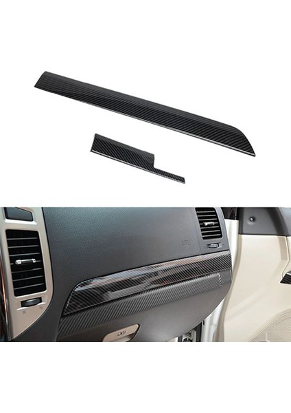 Mitsubishi Pajero 2008-2020 Için Karbon Fiber Gösterge Paneli Orta Kontrol Paneli Dekoratif Kaplaması (Yurt Dışından) modelleri