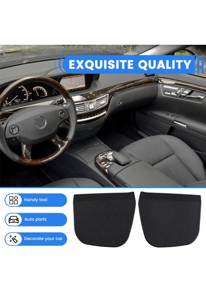 Mercedes Benz S-Serisi W221 S350 Emniyet Kemeri Döşeme Kapağı Siyah Için Ön Koltuk Kılıfı Döşeme Paneli A2219180530 A2219180430 (Yurt Dışından) fırsatları