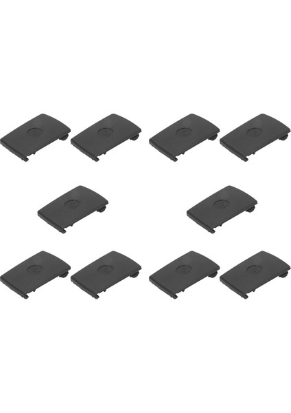 Bmw X1 E84 3 Serisi E90 F30 1 Serisi E87 Için 10X Araç Arka Koltuk Kancası Isofix Çocuk Koltuğu Kılıfı (Yurt Dışından)