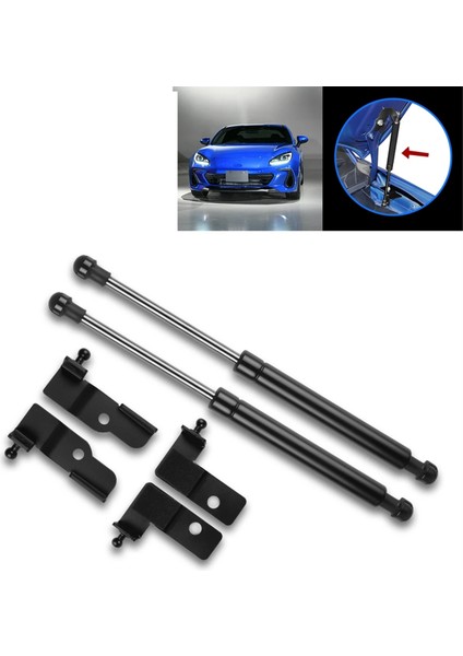 Subaru Brz Toyota GR86 2021 2022 2023 Için Araç Ön Kaputu Değiştirilebilir Gaz Amortisörleri Kaldırma Destekleri Çubuk Kolları Yayları Amortisör (Yurt Dışından) modelleri