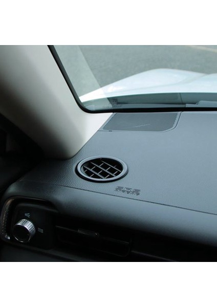 Honda Vezel Hr-V Hrv 2021 ve 2022 Için Mat Gümüş Gösterge Paneli Yan Üst Hava Menfezi Çıkış Çerçevesi Kapağı Döşemesi (Yurt Dışından) modelleri