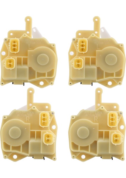 Honda S2000 Accord Civic Crv Odyssey 72155-S84-A01 72155S84A11 72115-S84-A01 72655-S84-A01 Için 4 Adet Elektrikli Kapı Kilidi Aktüatörü Seti (Yurt Dışından)