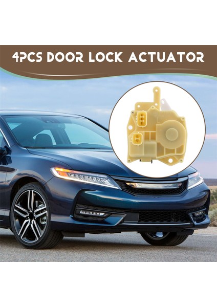 Honda S2000 Accord Civic Crv Odyssey 72155-S84-A01 72155S84A11 72115-S84-A01 72655-S84-A01 Için 4 Adet Elektrikli Kapı Kilidi Aktüatörü Seti (Yurt Dışından) fırsatları