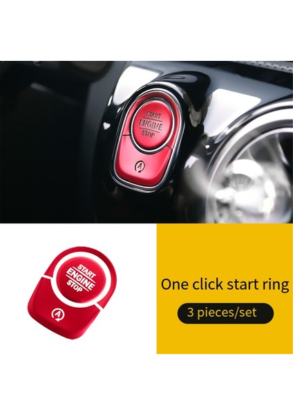 Mercedes-Benz W177 Ab Sınıfı Glb A180 A Için Motor Çalıştırma Durdurma Anahtarı Düğmesi Etiketi Tek Dokunuşlu Kontak Anahtarı Etiketi (Yurt Dışından) modelleri