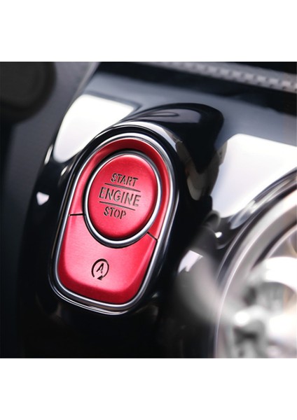 Mercedes-Benz W177 Ab Sınıfı Glb A180 A Için Motor Çalıştırma Durdurma Anahtarı Düğmesi Etiketi Tek Dokunuşlu Kontak Anahtarı Etiketi (Yurt Dışından) indirimleri