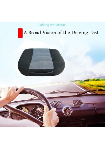 Araba Yükseltici Koltuk Minderi Kısa Boylu Kişiler Için Sürüş Yüksekliğini Artırır Kalça (Kuyruk Sokumu) ve Alt Sırt Yorgunluğunu Giderir (Yurt Dışından) indirimleri