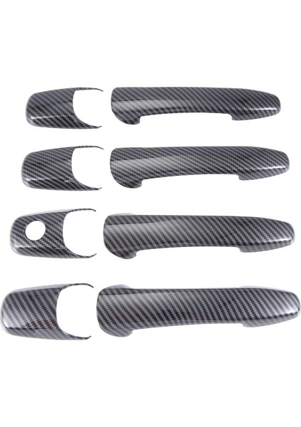 Mazda 2, 3, 6 Için Karbon Fiber Araba Kapı Kolu Kılıfı, Anahtarsız Delikli Kapı Kolu Dekorasyonu ve Kapı Kolu Kılıfı Döşemeleri (Yurt Dışından)
