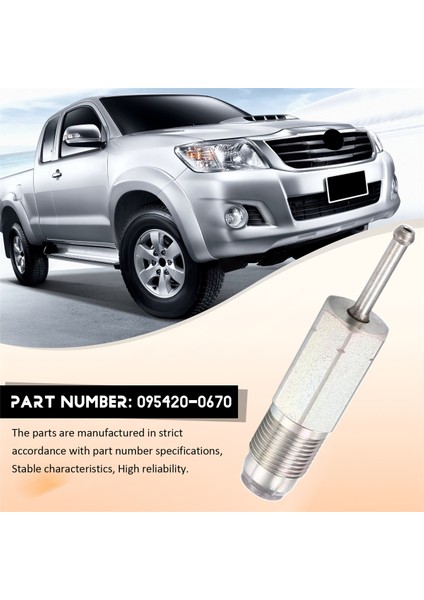 Toyota Vıgo D4D KUN15 4x2 095420-0670 Için Basınç Tahliye Valfi Ortak Ray Enjektörleri (Yurt Dışından) indirimleri