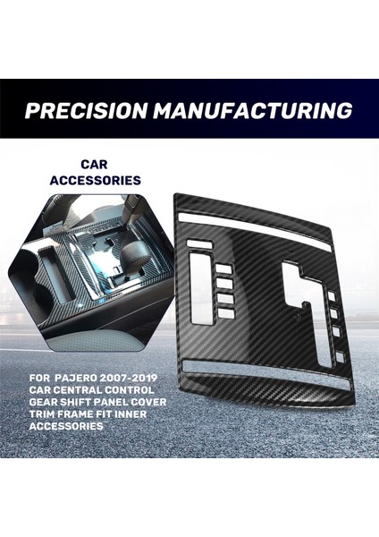Mitsubishi Pajero 2007-2019 Araç Merkezi Kontrol Vites Paneli Kapağı Trim Çerçeve Uyumlu Iç Aksesuarlar (Yurt Dışından) indirimleri