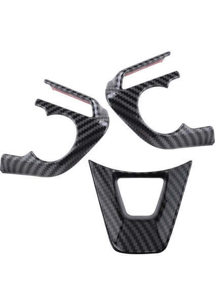 Toyota Cross 2019-2021 Araç Karbon Fiber Stil Direksiyon Simidi Düğme Kapağı Döşeme Dekoratif Çerçeve Etiket Aksesuarları (Yurt Dışından) modelleri