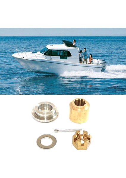 Yamaha 2 Zamanlı 30 Hp Dıştan Takma Pervane Için Tekne Motoru Parçası Somun Ara Parçası Kilit Pimi 6L2-45987-01 (Yurt Dışından) fırsatları