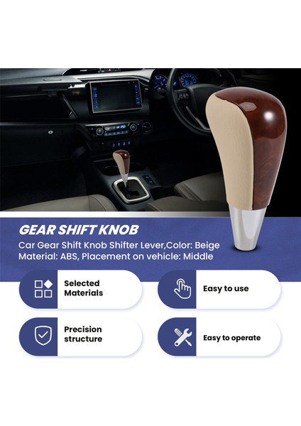 Toyota Corolla Camry/harrier Fortuner Crown Land Cruiser Için Otomatik Vites Topuzu Kolu (Yurt Dışından) fırsatları