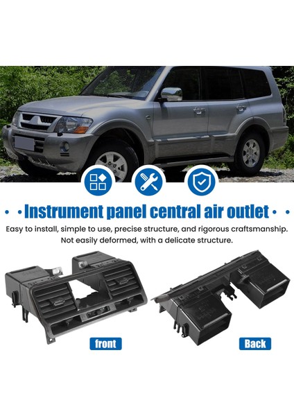 Mitsubishi Pajero Montero V31 V32 V33 MR308038 MB775266 Için Klima Havalandırma Çıkış Paneli Gösterge Paneli Kaplamalı Klima Çıkışı (Yurt Dışından) indirimleri