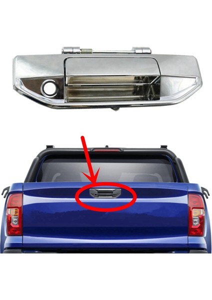 Changan Hunter F70 Için Araç Bagaj Kapağı Kolu, Kargo Kutusu Kolu, Arka Bagaj Kolu, Arka Kapı Tokası, Galvanizli Kol (Yurt Dışından) indirimleri