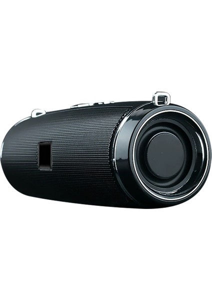 Açık Hava Kablosuz Stereo 3D Surround Bluetooth 4.0 Hoparlör Bluetooth Yüksek Güçlü Taşınabilir Bas Hoparlör Siyah (Yurt Dışından)