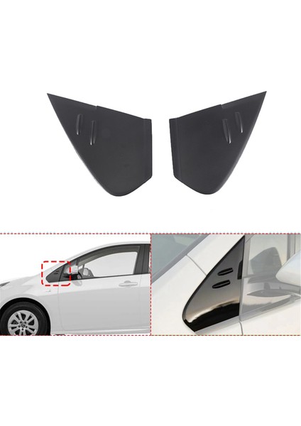 Çift Ön Direk Üst Kaplama Kapağı 60118-47030 60117-47020 Toyota Prius 2016-2021 Yan Ayna Kalıbı B (Yurt Dışından) modelleri
