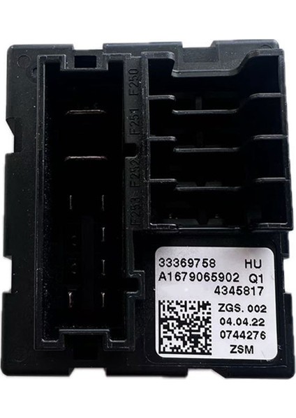 A1679065902 Mercedes Benz GLE350 450 Gls 450 580 W167 2019-2021 Için Araç Ön Sigorta Kutusu Röle Kontrol Modülü Ünitesi 33369758 (Yurt Dışından) fiyatları