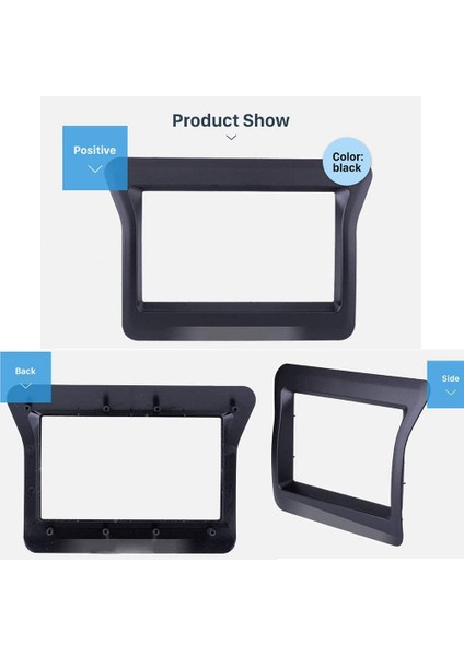 2010 Nissan N400 Opel Movano Renault Master Iıı Gösterge Paneli Gösterge Paneli Çerçeve Kiti Kapak Döşemesi Için 2 Din Araba Stereo Fasyası (Yurt Dışından) modelleri