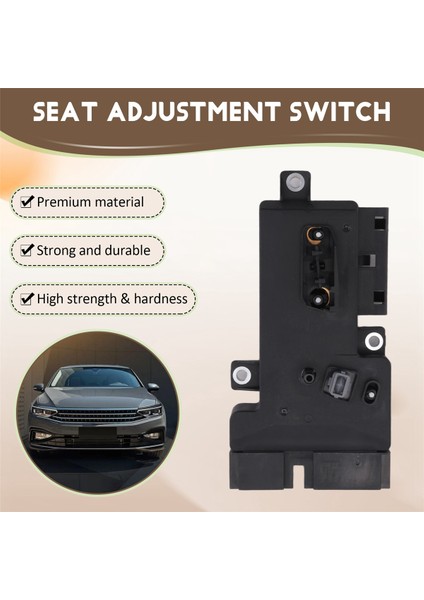 Volkswagen Tiguan Passat Magotan Için Yeni Yüksek Kaliteli Araba Koltuğu Anahtarı Koltuk Ayar Anahtarı 7P6959747 7P6959748 (Yurt Dışından) fırsatları