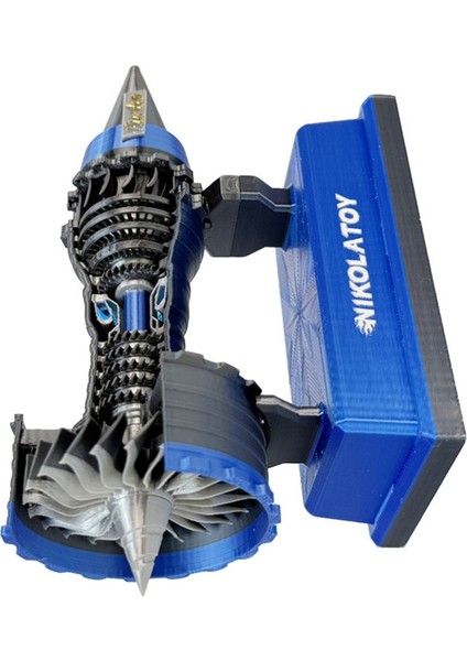 Nıkola Toy Turbofan Motor Model Havacılık Uçağı Güç Türbini Havacılık Tutkunları ve Koleksiyoncuları Için (Yurt Dışından) modelleri