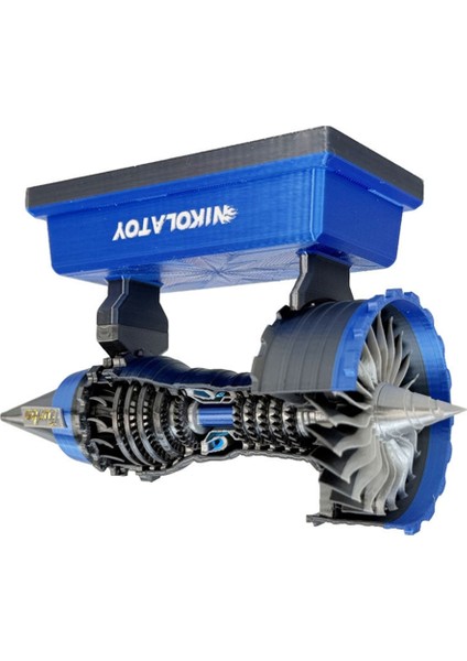 Nıkola Toy Turbofan Motor Model Havacılık Uçağı Güç Türbini Havacılık Tutkunları ve Koleksiyoncuları Için (Yurt Dışından) indirimleri