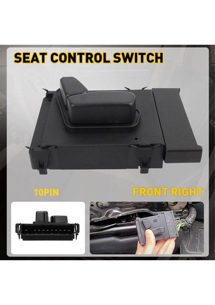 Dodge Jeep Chrysler Için Ön ve Arka Koltuk Ayarlayıcı 56049432AE 56049432AD 68041019AA Araba Koltuğu Ayar Anahtarı (Yurt Dışından) modelleri