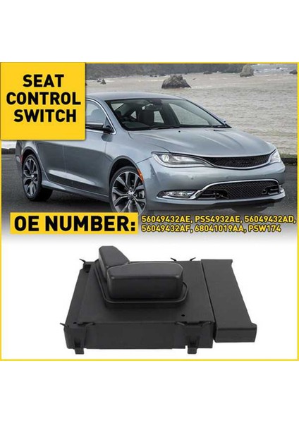 Dodge Jeep Chrysler Için Ön ve Arka Koltuk Ayarlayıcı 56049432AE 56049432AD 68041019AA Araba Koltuğu Ayar Anahtarı (Yurt Dışından) indirimleri