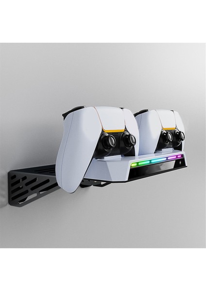 Ps5 Duvar Montaj Kiti, Şarj Istasyonu, Kulaklık Tutucu, Ps5/ps5 Slim Için Duvar Şarj Standı (Yurt Dışından)