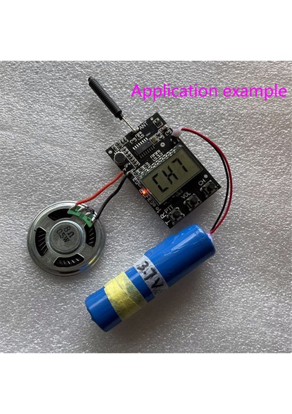 Fm Telsiz Devre Kartı Fm Alıcı Kartı Çok Işlevli Fm Verici Alıcı 7 Frekans 27-480MHZ DC3.3-6V (Yurt Dışından) fırsatları