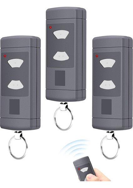 Hormann Hse2 Hse4, Hsm2 Hsm4, Hs2 Hs4, 2 Kanal 3'lü Paket Için 40.685 Mhz Garaj Kapısı Açacağı El Tipi Verici (Yurt Dışından)