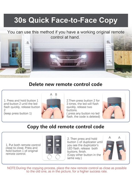 Hormann Hse2 Hse4, Hsm2 Hsm4, Hs2 Hs4, 2 Kanal 3'lü Paket Için 40.685 Mhz Garaj Kapısı Açacağı El Tipi Verici (Yurt Dışından) indirimleri