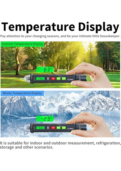 Voltaj Dedektörü - Temassız Voltaj Test Cihazı, Ayarlanabilir Hassasiyet, Güç Test Cihazı, Alan Hattı Test Cihazı, Elektrik Test Cihazı (Yurt Dışından) modelleri