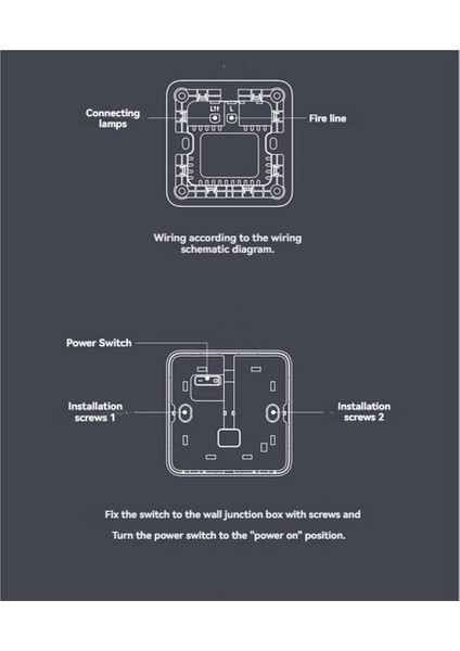 Akıllı E1 Duvar Anahtarı Zigbee 3.0 Akıllı Ev Anahtar Işık Anahtarı Nötrsüz Yangın Teli Xiaomi Mi Home Homekit App A Için (Yurt Dışından) modelleri
