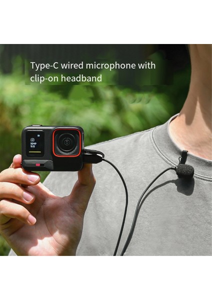 INSTA360 Ace/ace Pro/ace Pro 2 Spor Kamera Kayıt Mikrofonu Için Yaka Yaka Kravat Klipsli Mikrofonlar (Yurt Dışından) indirimleri