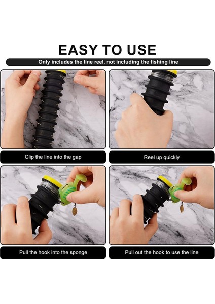 Adet Olta Misinası Saklama Tutucu Düzenleyici 12 Misina Yuvası Misina Sarıcı Misina Kancası Lideri Tutucu (Yurt Dışından) fırsatları