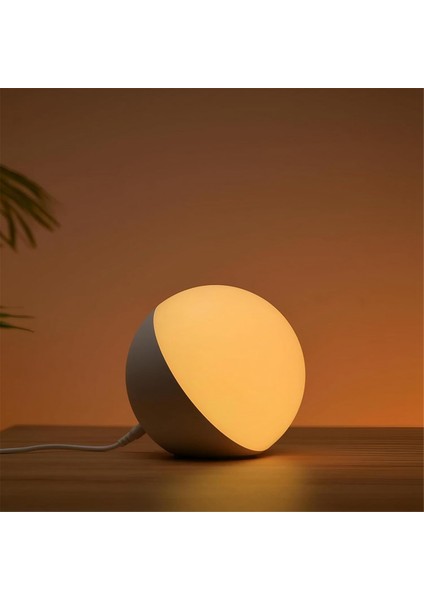 Akıllı Masa Lambası, Uygulama/ses Kontrolü ile Kısılabilir Masa Lambası, LED Rgb Renk Değiştiren Dokunmatik Lamba, Abd Fişi (Yurt Dışından) fırsatları