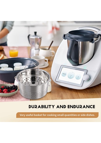 Thermomix Tm6 Tm5 Paslanmaz Çelik Buharlı Pişirici Buharlı Pişirici Aksesuarları Için Uygundur, Thermomix Aksesuarları Tm6 Tm5 Için Uygundur (Yurt Dışından) indirimleri