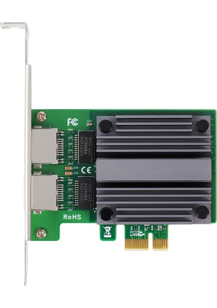 Intel I226 Çip Ağ Kartı 2500MBPS Pcıe - RJ45 2.5g Gigabit Ethernet Çift Bağlantı Noktaları 100/1000/2500MBPS Lan Kartı Için (Yurt Dışından)