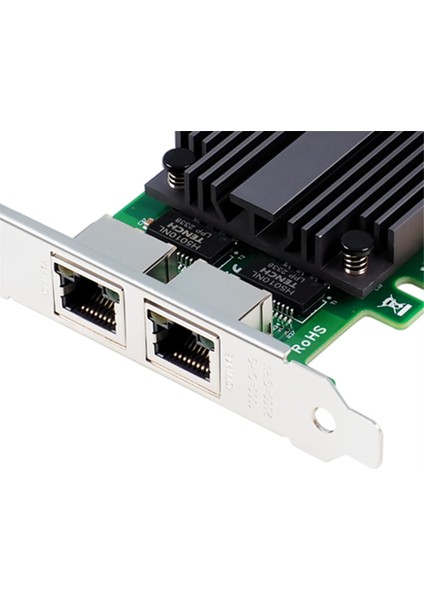 Intel I226 Çip Ağ Kartı 2500MBPS Pcıe - RJ45 2.5g Gigabit Ethernet Çift Bağlantı Noktaları 100/1000/2500MBPS Lan Kartı Için (Yurt Dışından) fiyatları