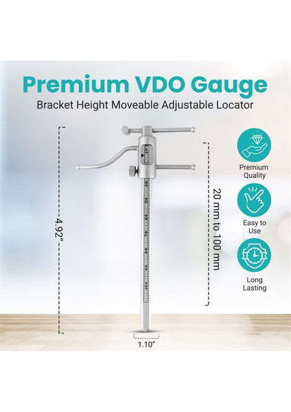 Diş Ortodontik Ölçer, Diş Ortodontik Ölçer, Braket Yüksekliği Hareketli Ayarlanabilir Konumlandırıcı ve Ölçüm Için (Yurt Dışından) fiyatları