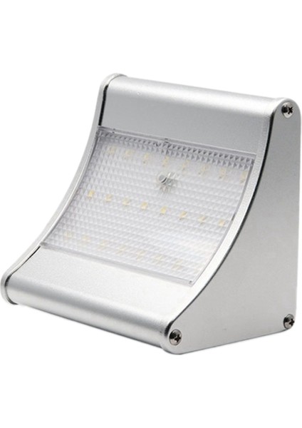 Açık Hava Avlu Su Geçirmez Güneş Enerjili Duvar Lambası LED Gövde Sensörlü Duvar Lambası Bahçe Aydınlatması Duvar Lambası 24 Işık (Yurt Dışından)