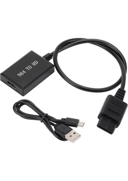 N64 - HDMI Uyumlu Dönüştürücü Hd Bağlantı Kablosu N64/GAMECUBE/SNES Için Nintendo 64 - Hd Dönüştürücü (Yurt Dışından)