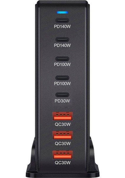 Hızlı Şarj 600W Masaüstü Gan Hızlı Pd Şarj Cihazı 8 Port USB Tip C Cep Telefonu Dizüstü Bilgisayar Pc Şarj Istasyonu Standı Ab Fişi (Yurt Dışından) fırsatları