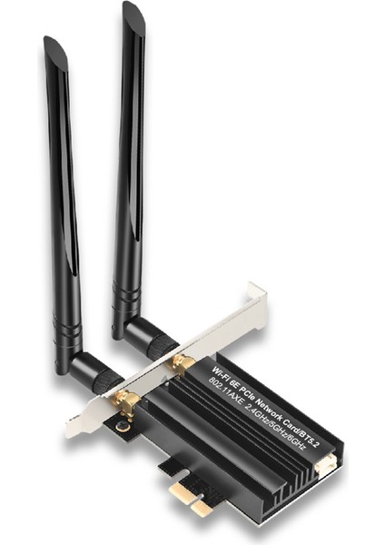 Wifi 6e Pcıe Kablosuz Ağ Kartı 5374MBPS Bluetooth 5.2 Üç Bantlı 2.4g/5g/6ghz Wifi Adaptör Kartı WIN10 WIN11 Için (Yurt Dışından) indirimleri