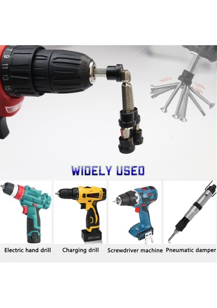 Adet Premium Manyetik Alçıpan Vidalama Aparatı - Alçıpan Alçıpan Vidaları Için Ph2 Uçları 1/4 Inç Altıgen Konumlandırma Ucu B (Yurt Dışından) fırsatları