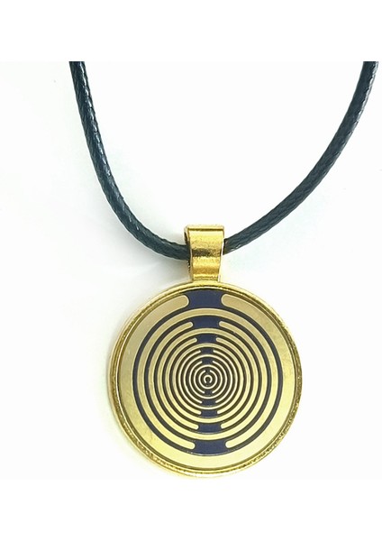 Lakhovsky Mwo Kolye Çok Dalgalı Osilatör Altın Kaplama Enerji Diski Kolye Denge Enerjisi A (Yurt Dışından) modelleri