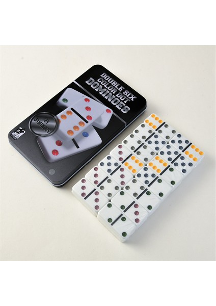 Ivorys Domino Seti, Domino Masa Oyunu, Ebeveyn-Çocuk Etkileşimli Satranç ve Kartlar Siyah Ambalaj (Yurt Dışından) fiyatları